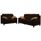 Kim Series 2/3 Seater Fabric Sofa With OttomanIn 4 Colours-Sofa-Furnituremart.sg