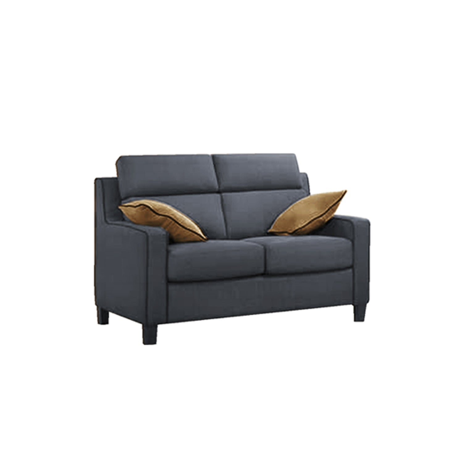 Kim Series 2/3 Seater Fabric Sofa With OttomanIn 4 Colours-Sofa-Furnituremart.sg
