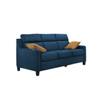 Kim Series 2/3 Seater Fabric Sofa With OttomanIn 4 Colours-Sofa-Furnituremart.sg