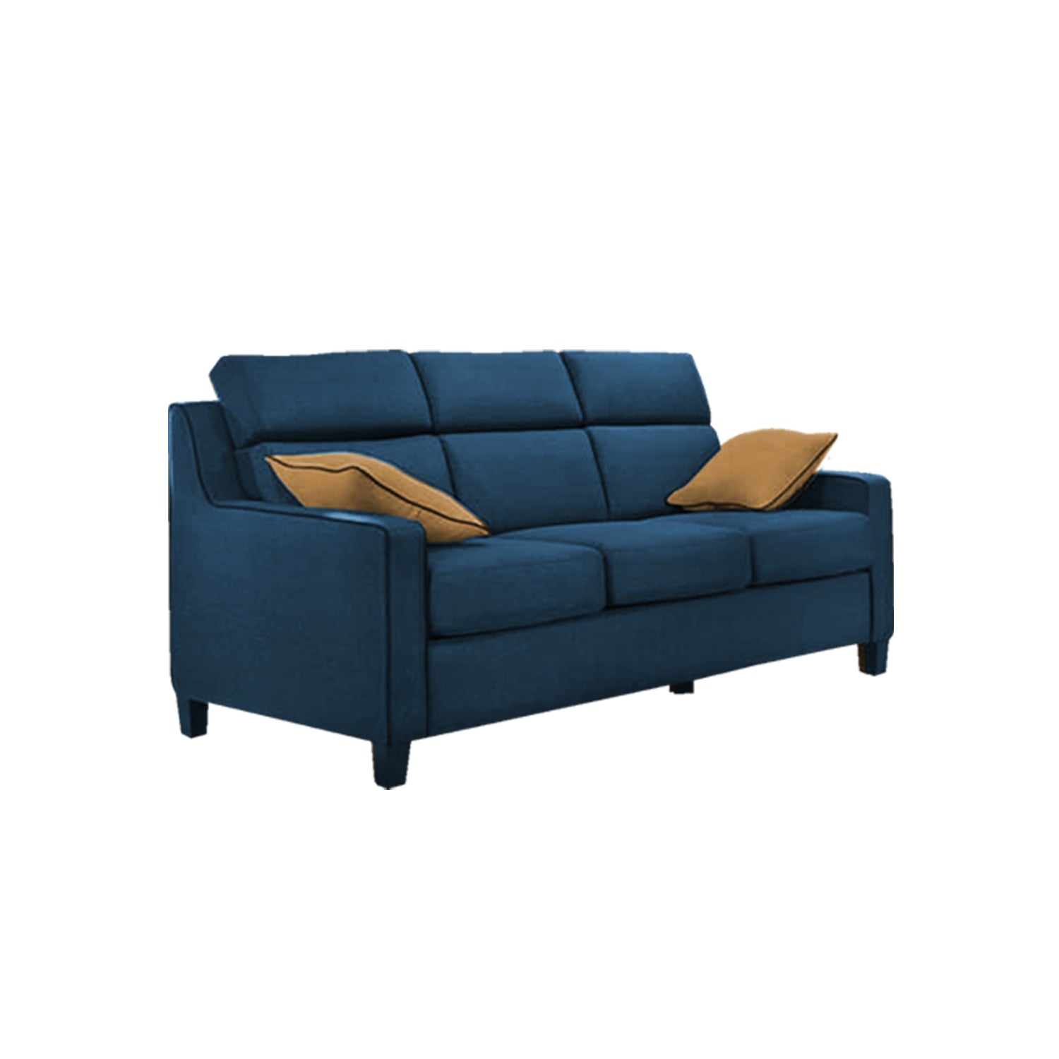Kim Series 2/3 Seater Fabric Sofa With OttomanIn 4 Colours-Sofa-Furnituremart.sg