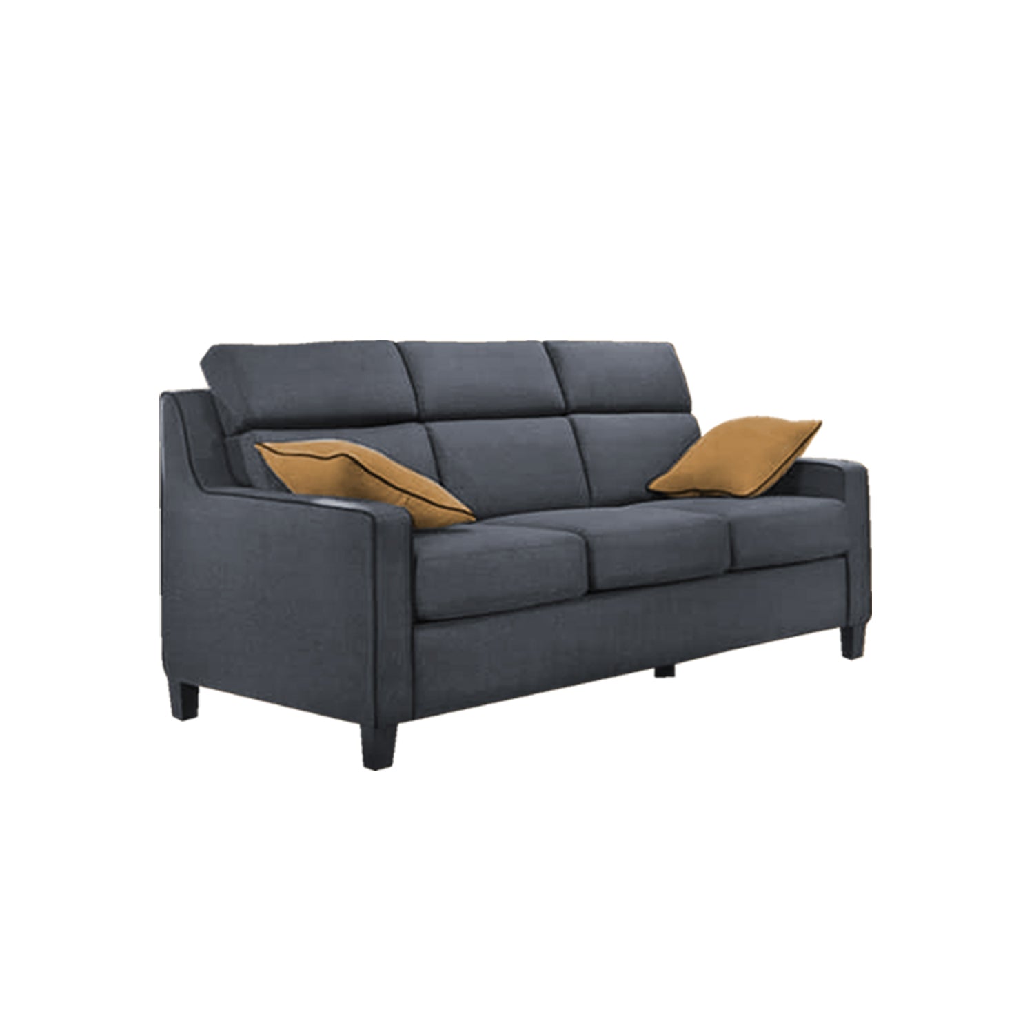 Kim Series 2/3 Seater Fabric Sofa With OttomanIn 4 Colours-Sofa-Furnituremart.sg