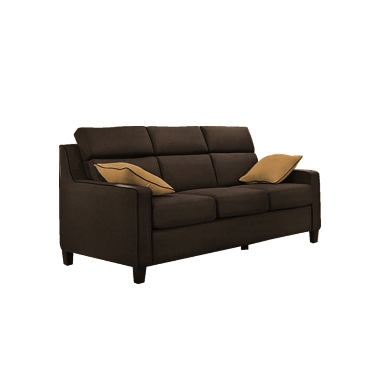 Kim Series 2/3 Seater Fabric Sofa With OttomanIn 4 Colours-Sofa-Furnituremart.sg
