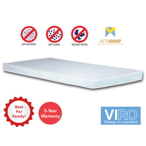 Viro Night Angel White foam mattress