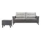 Lucielle leather couch