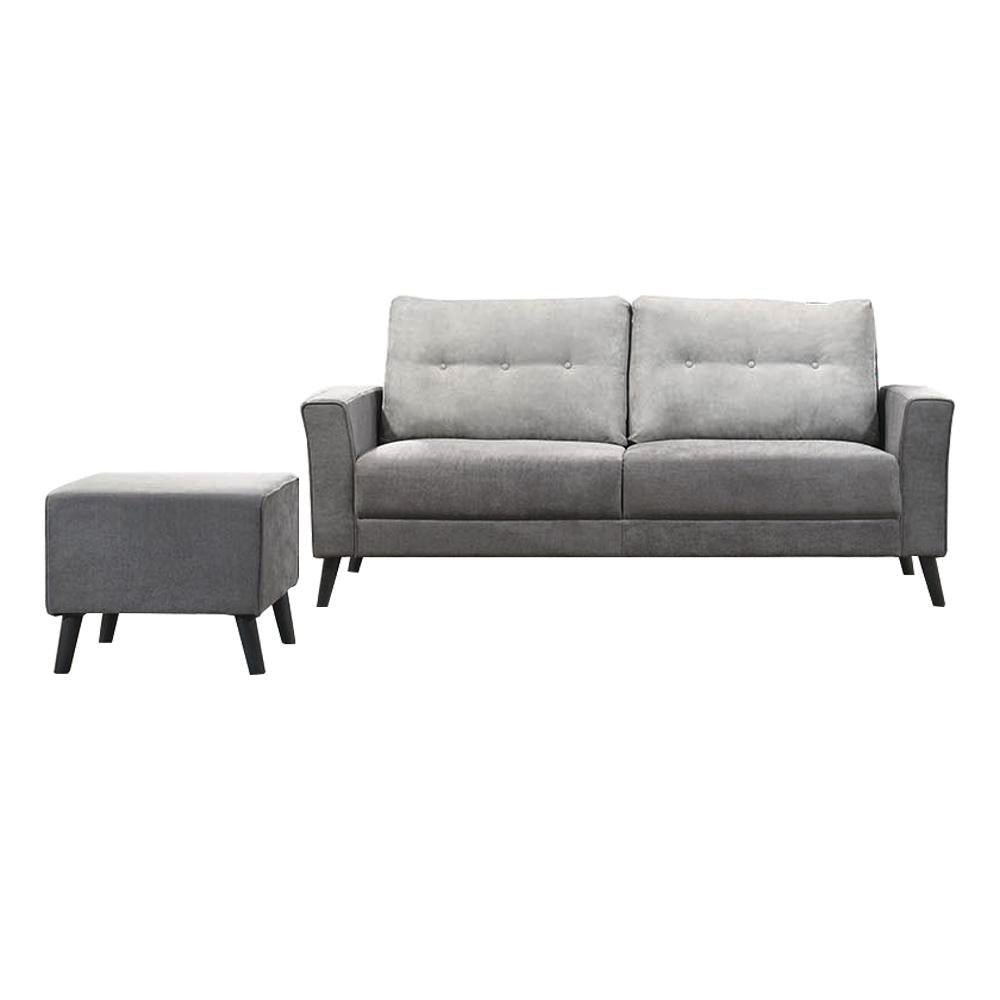 Lucielle leather couch