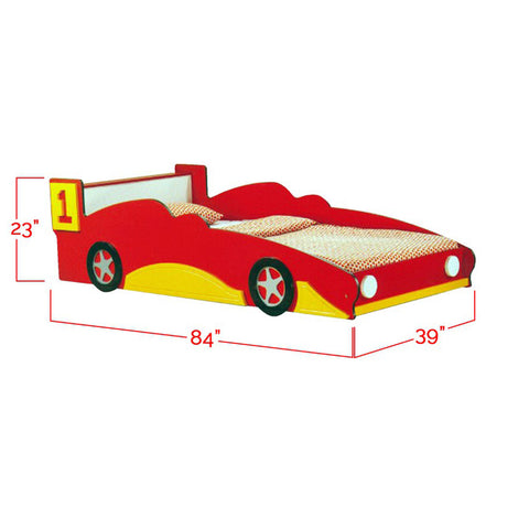 Image of Furnituremart Marc Series car bed for boys