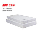 Ollie Wooden Double Decker Bed Frame 2 Colors In Single and Super Single Size-Bed Frame-Furnituremart.sg