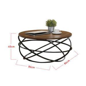 Metallica circle coffee table