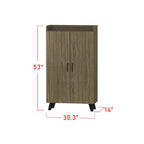 Furnituremart Miami shoe cabinet with doors