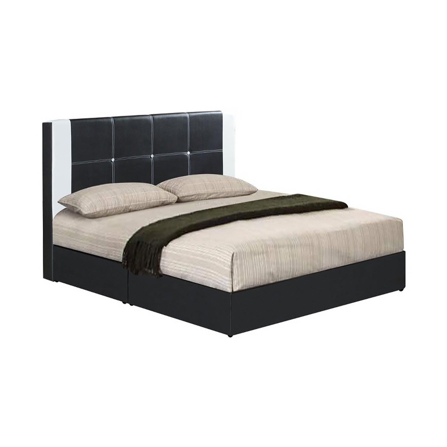 Furnituremart Neal pu leather bed