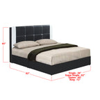 Furnituremart Neal bed leather frame