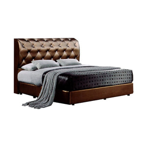 Furnituremart Neema modern leather bed frame