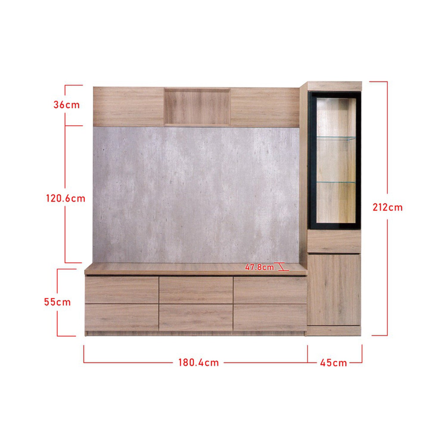 Furnituremart Nell tv storage unit