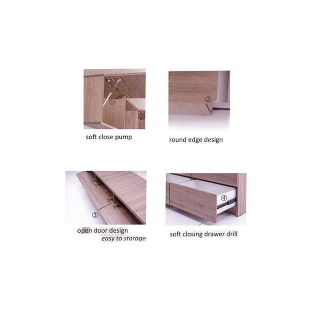 Furnituremart Nell modern tv unit