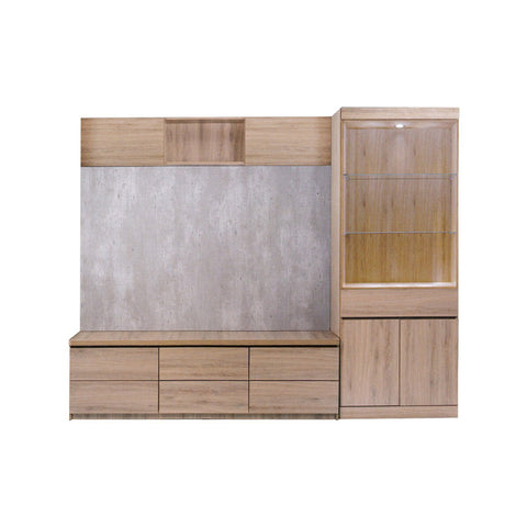Image of Furnituremart Nella tv cabinet with doors