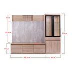 Furnituremart Neomi tv stand with storage