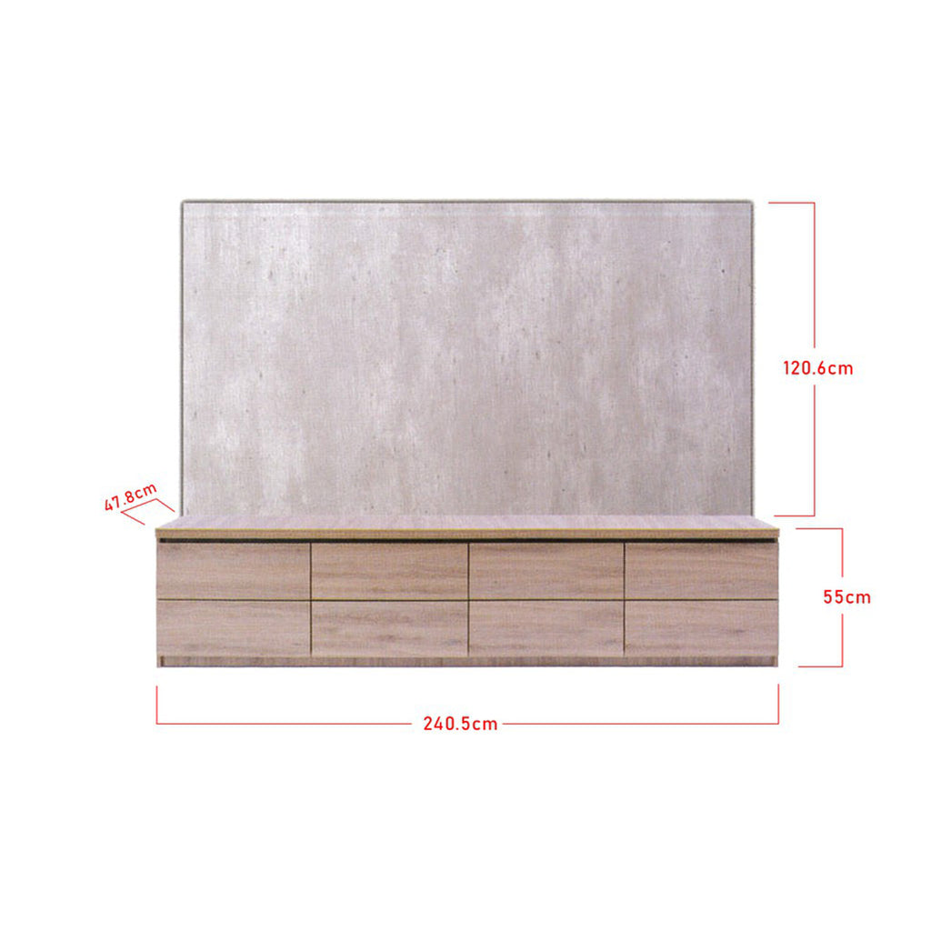 Furnituremart Niana floating tv stand