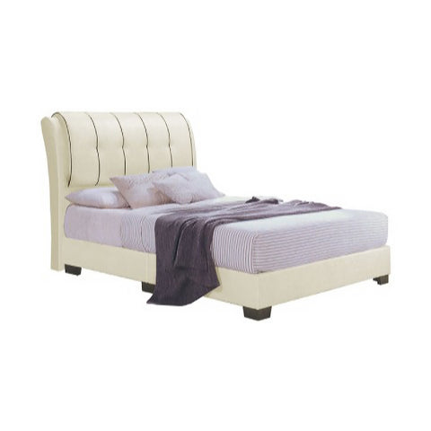 Image of Furnituremart Nicola wood platform bed
