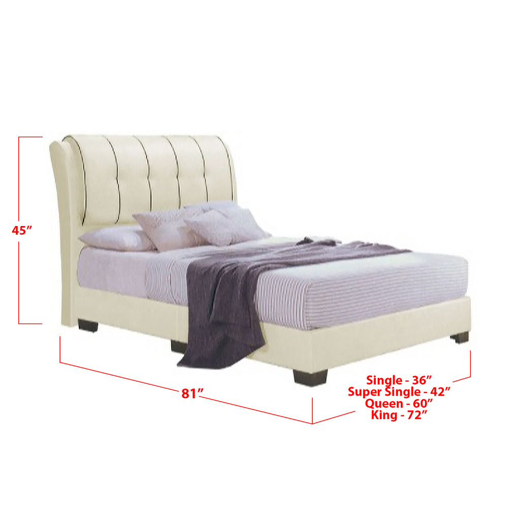 Furnituremart Nicola solid wood bed frame