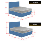 Nivie Series Fabric /Leather Storage Divan In Single, Super Single, Queen, and King Size-Bed Frame-Furnituremart.sg