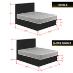 Furnituremart Nivie Series divan bed frame and headboard