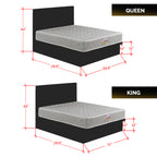 Nivie Series Fabric /Leather Storage Divan In Single, Super Single, Queen, and King Size-Bed Frame-Furnituremart.sg