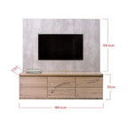 Furnituremart Nyla floating tv stand