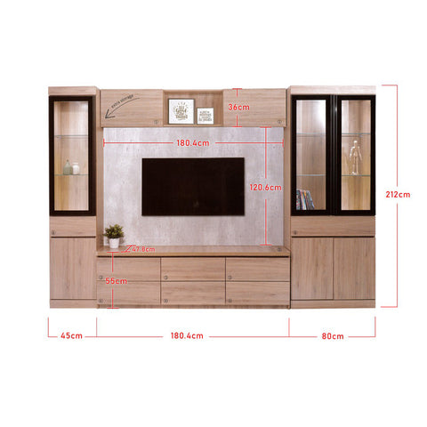 Image of Furnituremart Nyree tv console for bedroom