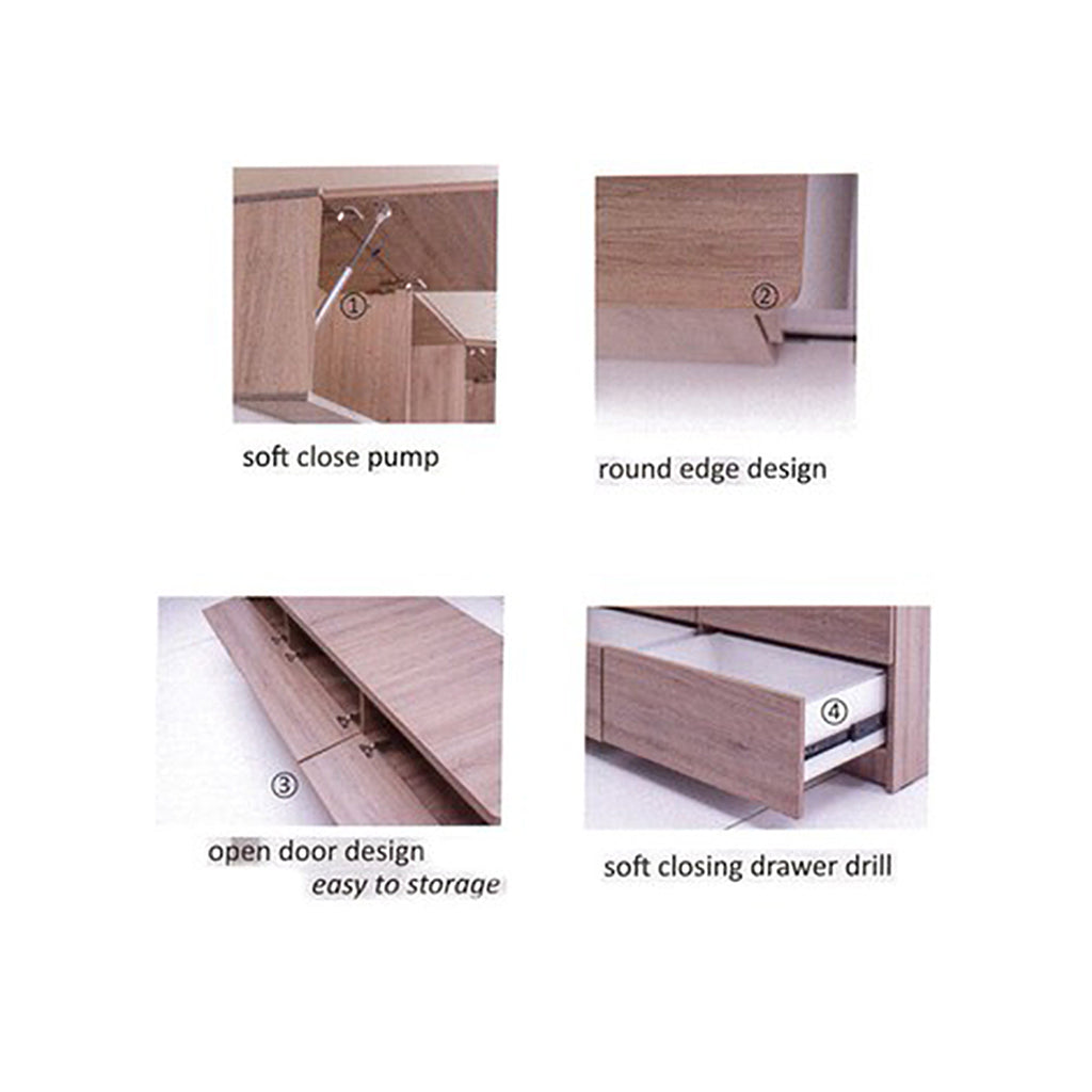 Furnituremart Nyx tv wall unit