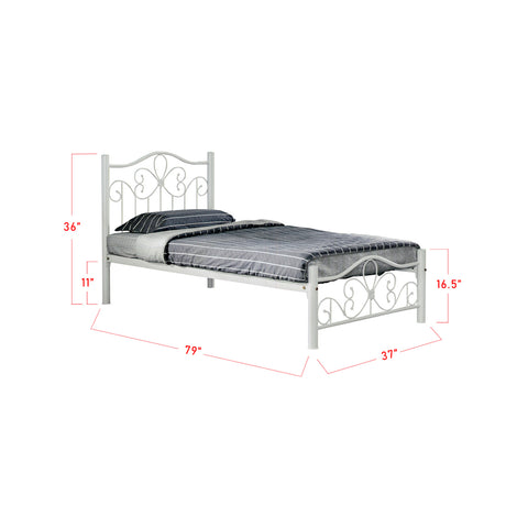 Image of Furnituremart Omri Series bed frame with headboard