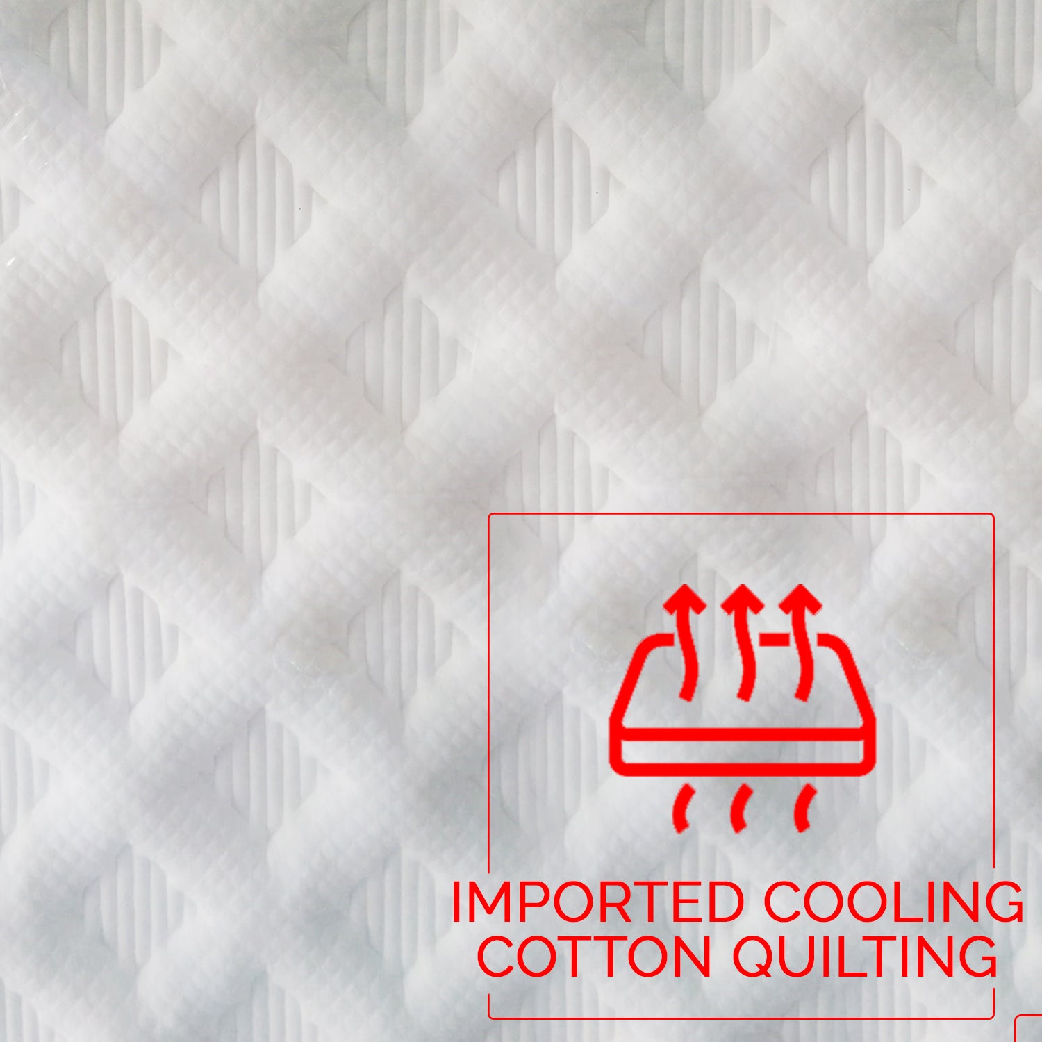 OrthoCoil Relaxation Pocketed Spring Mattress with Latex Topper Blue In Single, Super Single, Queen and King Size-Mattress-Furnituremart.sg