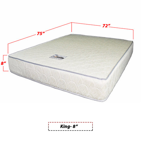 Image of Ortho Foam HD Foam Mattress White In Single, Super Single, Queen and King Size-Mattress-Furnituremart.sg
