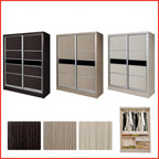 Cielo Series 3 2-Door Sliding Door Wardrobe Multicompartment