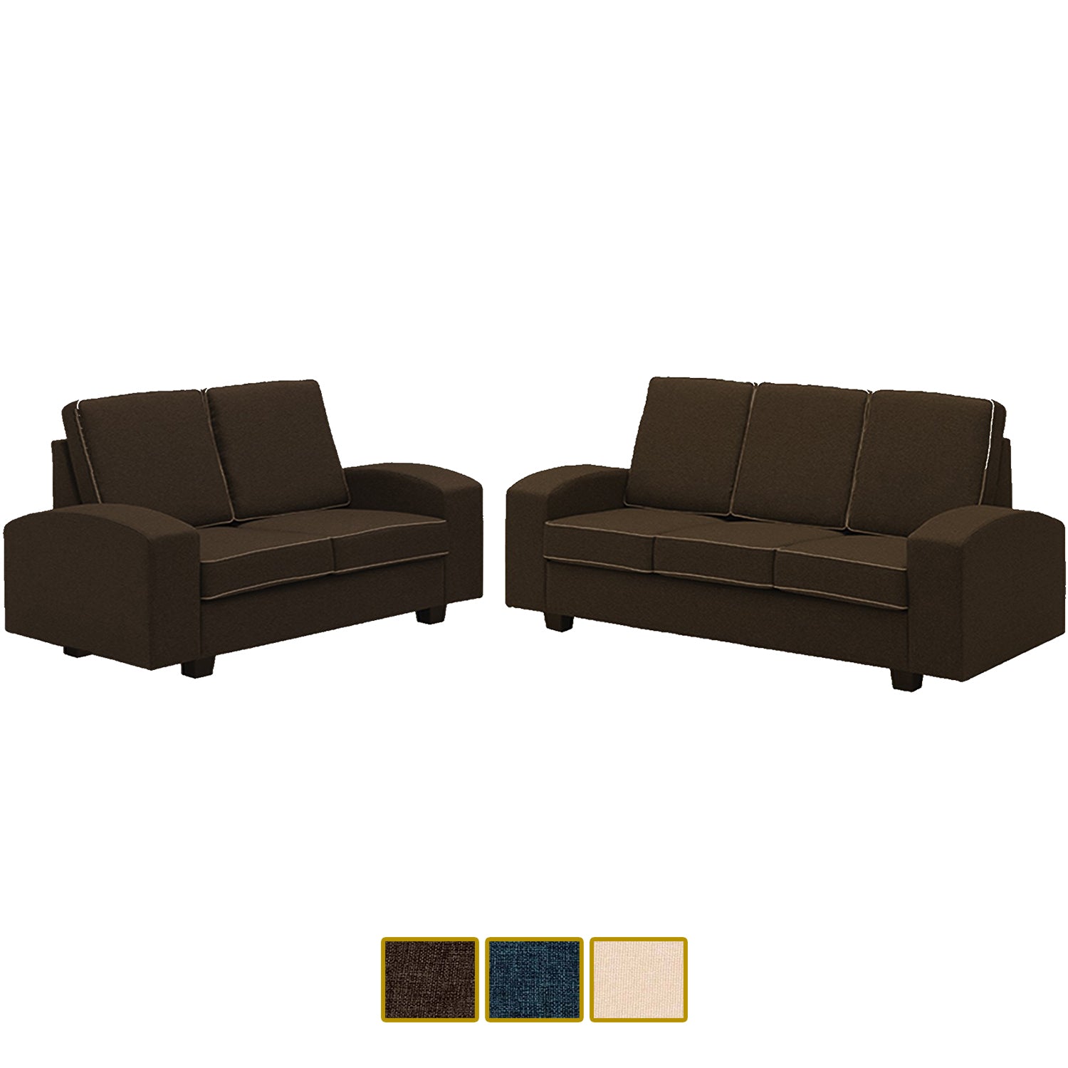 Paige 1/2/3 Seater Fabric Sofa In 3 Colours-Furnituremart.sg