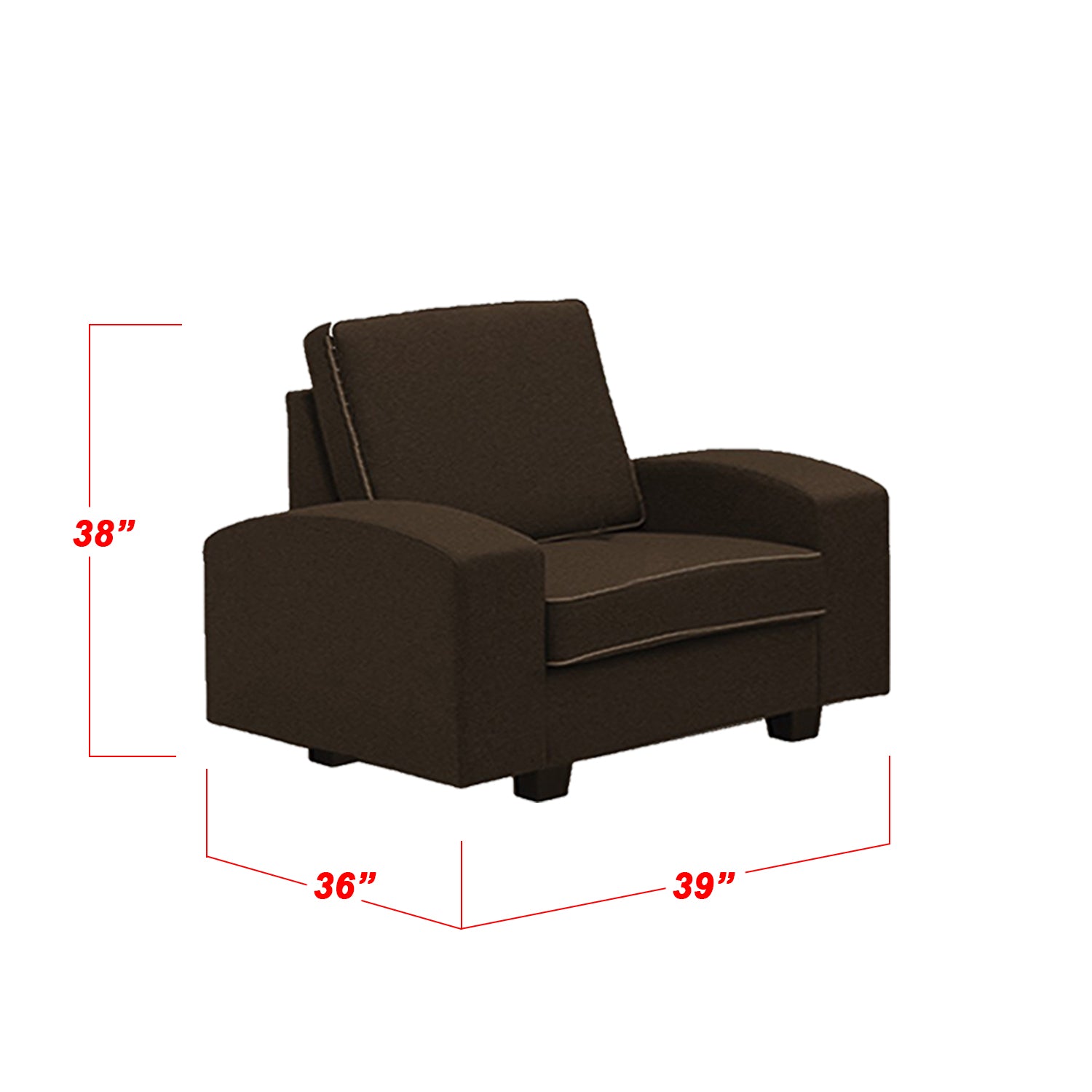 Paige 1/2/3 Seater Fabric Sofa In 3 Colours-Furnituremart.sg