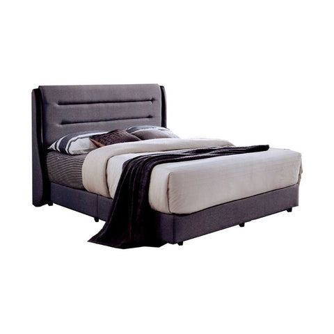Image of Furnituremart Pam modern upholstered platform bed
