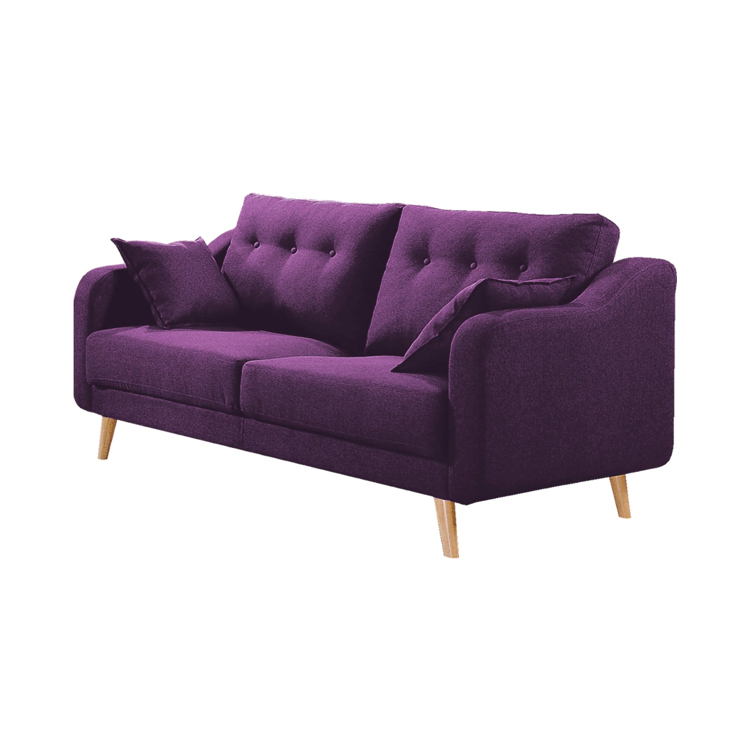 Parlo 1/2/3 Seater Fabric Sofa 6 Colours-Sofa-Furnituremart.sg