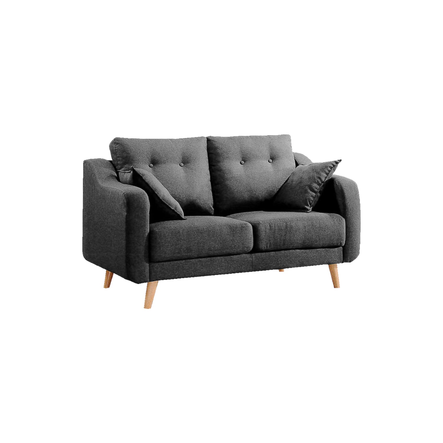 Parlo 1/2/3 Seater Fabric Sofa 6 Colours-Sofa-Furnituremart.sg