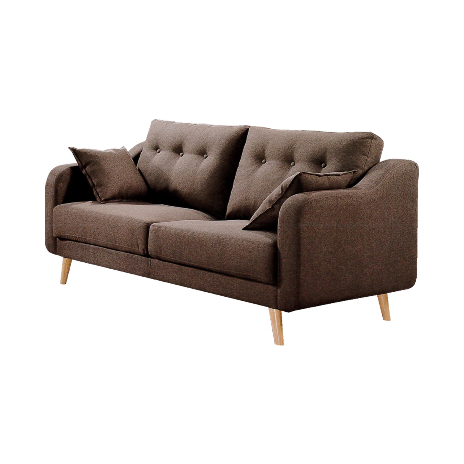 Parlo 1/2/3 Seater Fabric Sofa 6 Colours-Sofa-Furnituremart.sg