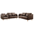 Parlo 1/2/3 Seater Fabric Sofa 6 Colours-Sofa-Furnituremart.sg