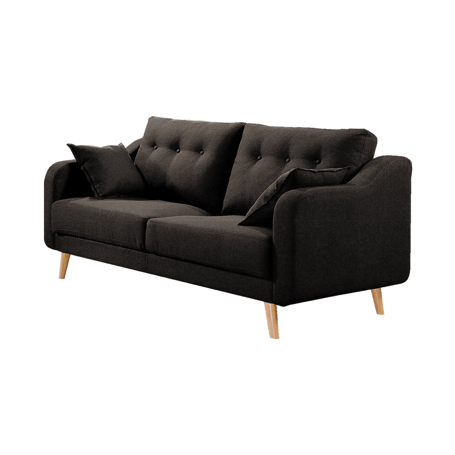 Parlo 1/2/3 Seater Fabric Sofa 6 Colours-Sofa-Furnituremart.sg