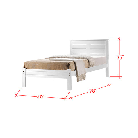 Furnituremart Robby Series wood bed frame 