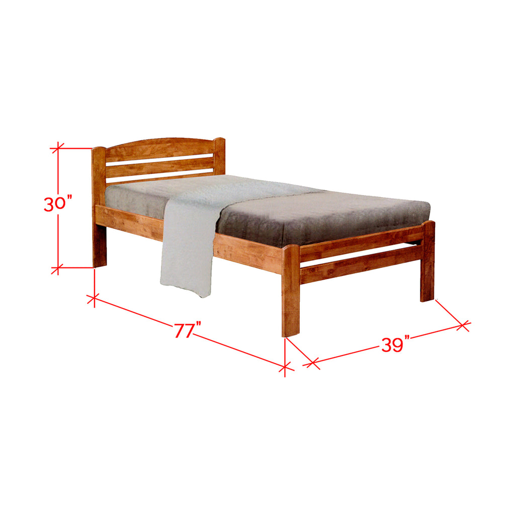 Furnituremart Robby Series simple wood bed frame