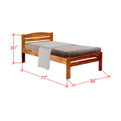 Furnituremart Robby Series simple wood bed frame
