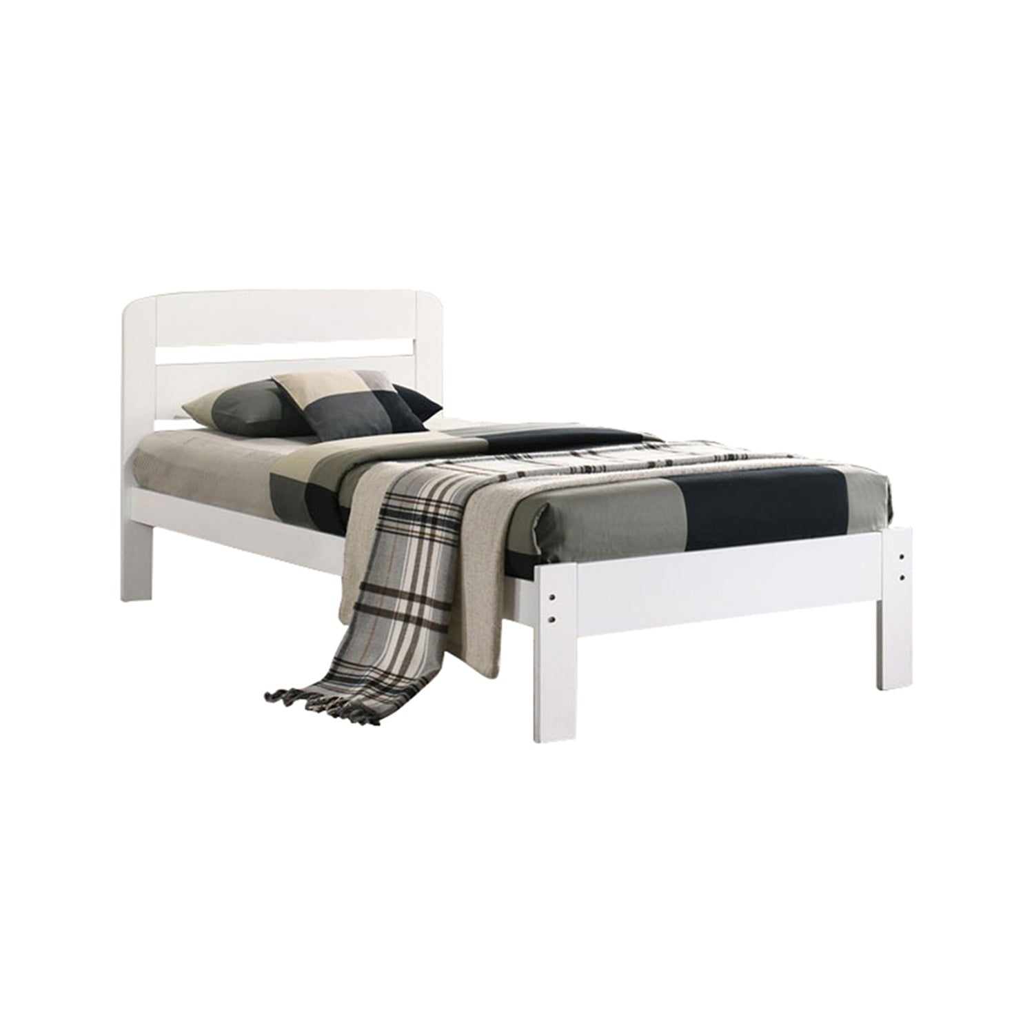 Furnituremart Robby Series modern wood bed frame