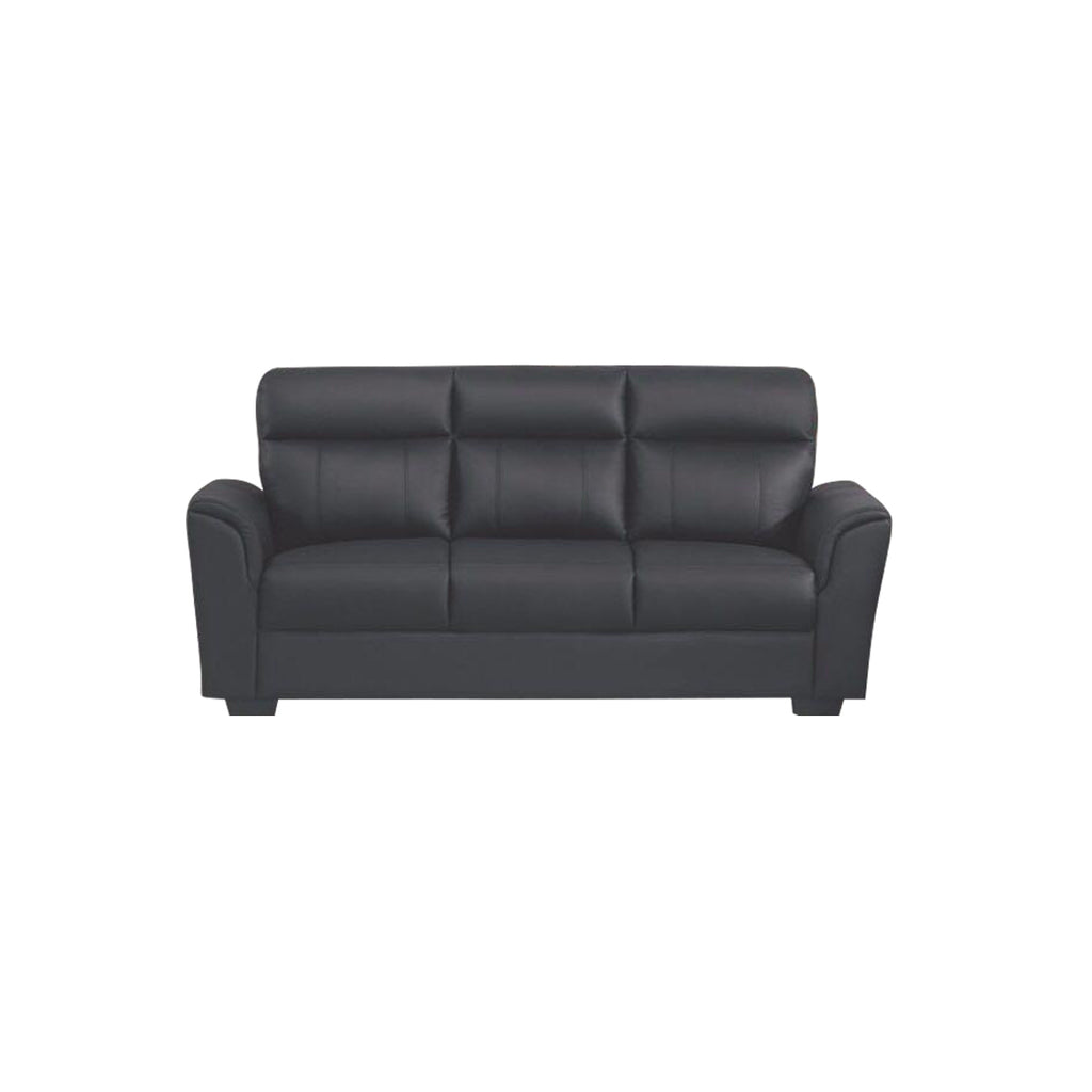 Roul 1/ 2/ 3 Seater Half Genuine Cowhide Leather Sofa in 6 Colours-Recliner Sofa/ Armchair-Furnituremart.sg