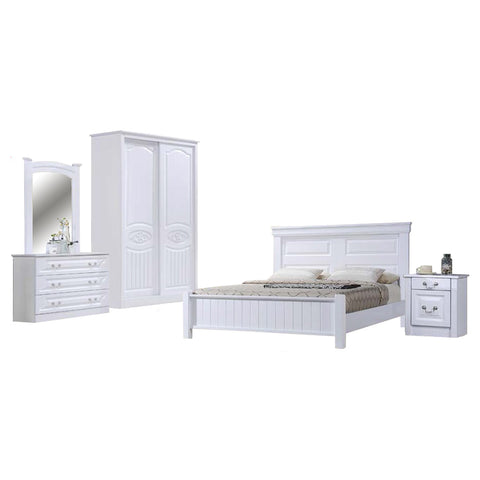 Furnituremart Sena Korean Style wood bedroom sets
