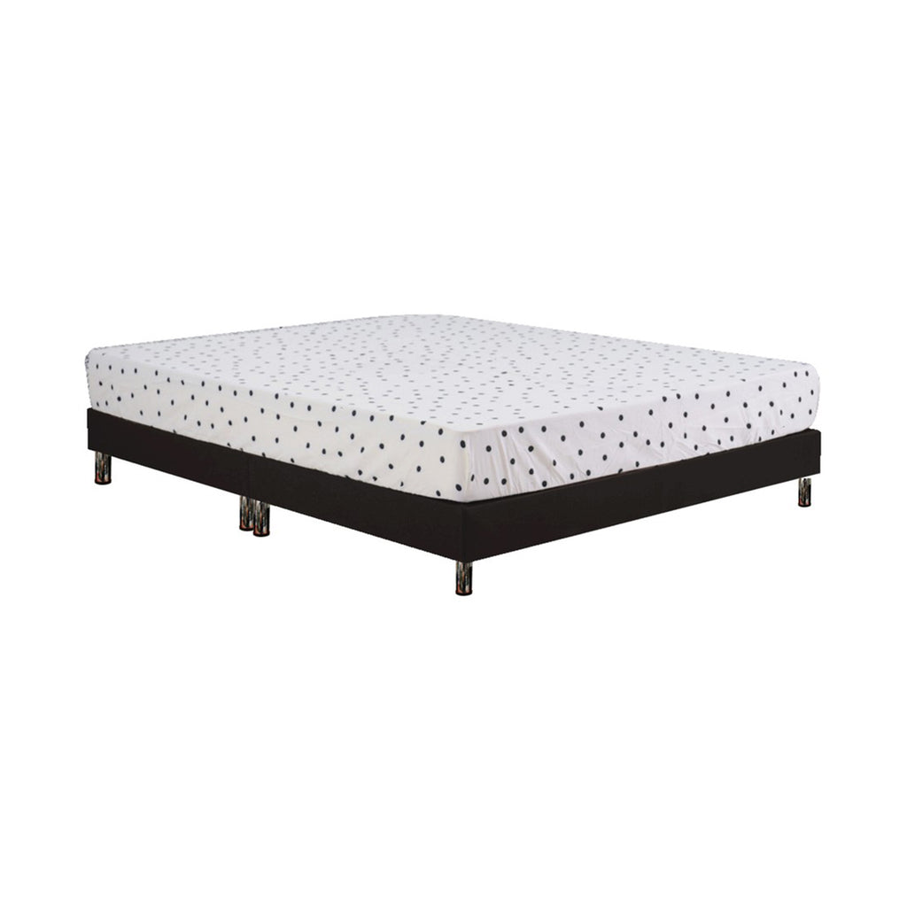 Sendai Series Leather Divan Bed Frame In Single, Super Single, Queen and King Size-Bed Frame-Furnituremart.sg