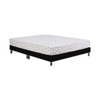 Sendai Series Leather Divan Bed Frame In Single, Super Single, Queen and King Size-Bed Frame-Furnituremart.sg