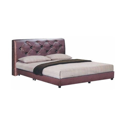 Image of Furnituremart Shae luxury leather bed frames